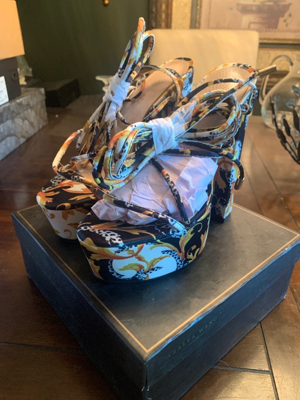 Azalea Wang Wild Child Multi color Chello Sandals